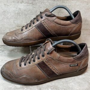 Mephisto Men's Tan and‎ Dark Brown Sneakers